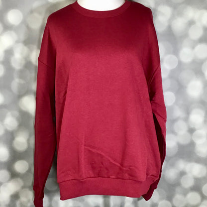 LuLaRoe LuLaRoe RISE Reset Pullover – Solid Crimson Reserve 