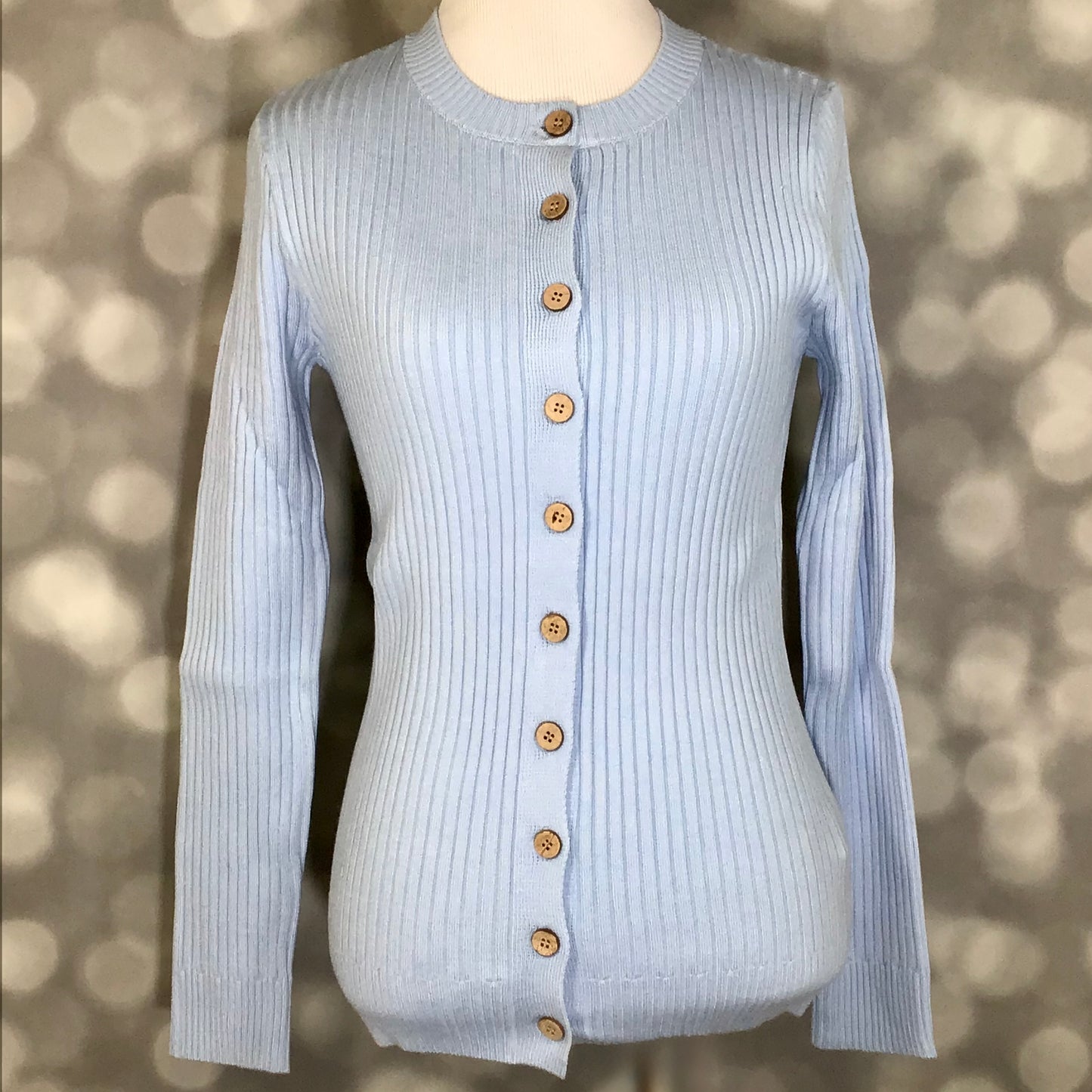 LuLaRoe LuLaRoe Becky Cardigan - Solid Soft Sky Blue 