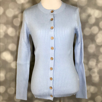 LuLaRoe LuLaRoe Becky Cardigan - Solid Soft Sky Blue 