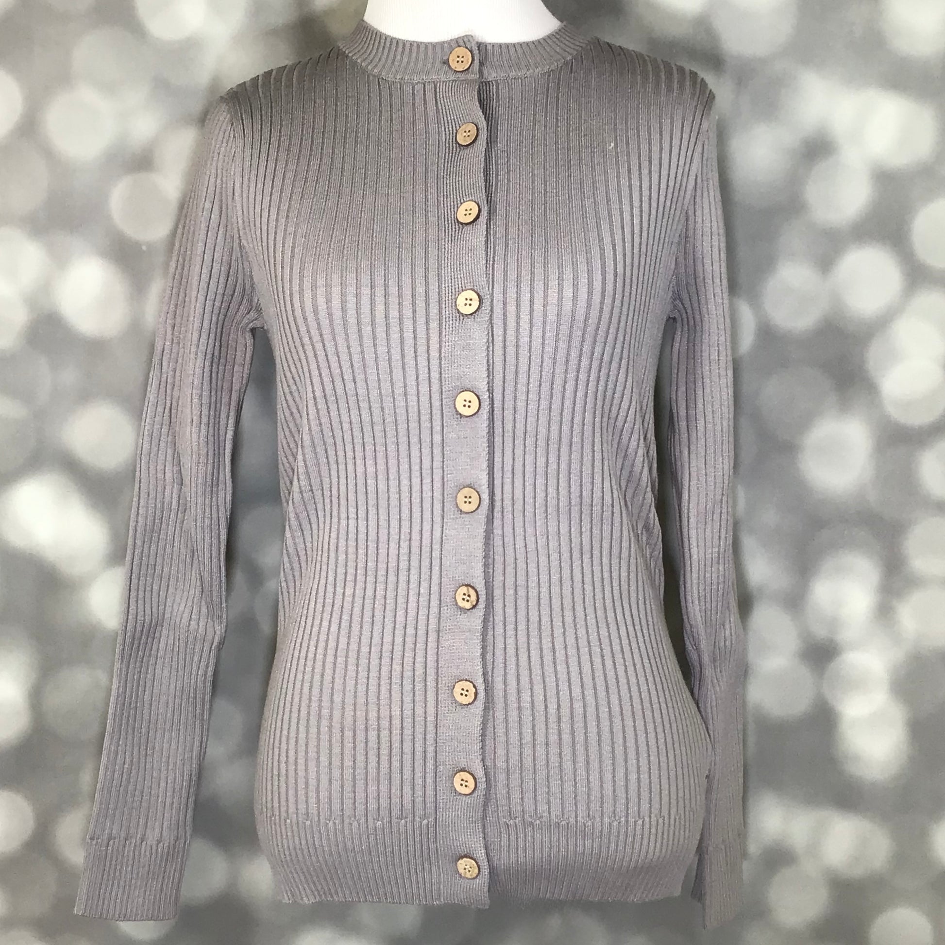 LuLaRoe LuLaRoe Becky Cardigan - Solid Soft Dove Gray 