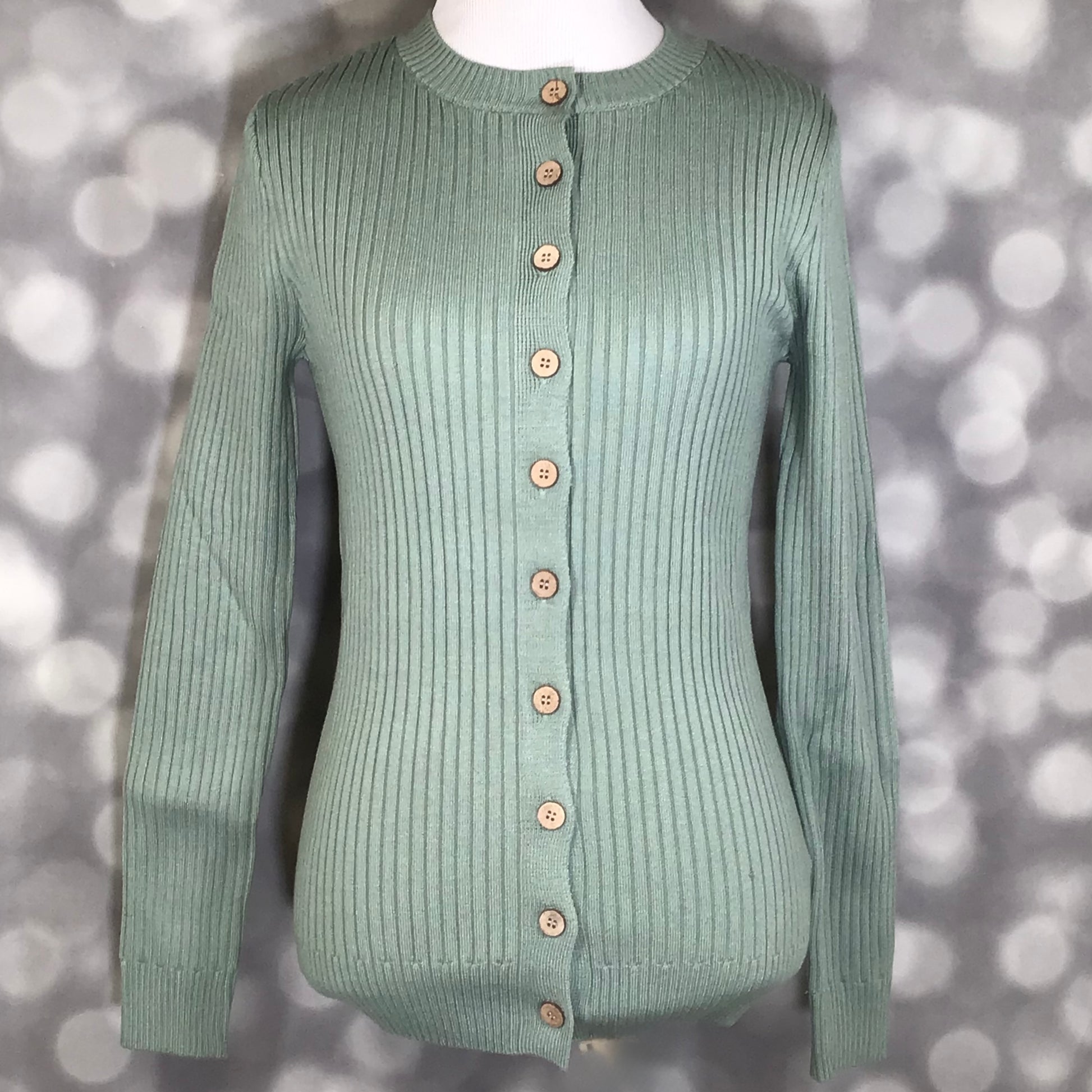 LuLaRoe LuLaRoe Becky Cardigan - Solid Soft Sea Glass Green 