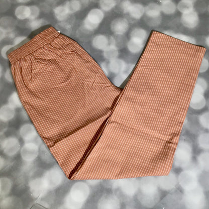 LuLaRoe LuLaRoe Lena Pant - Desert Clay Pinstripe 