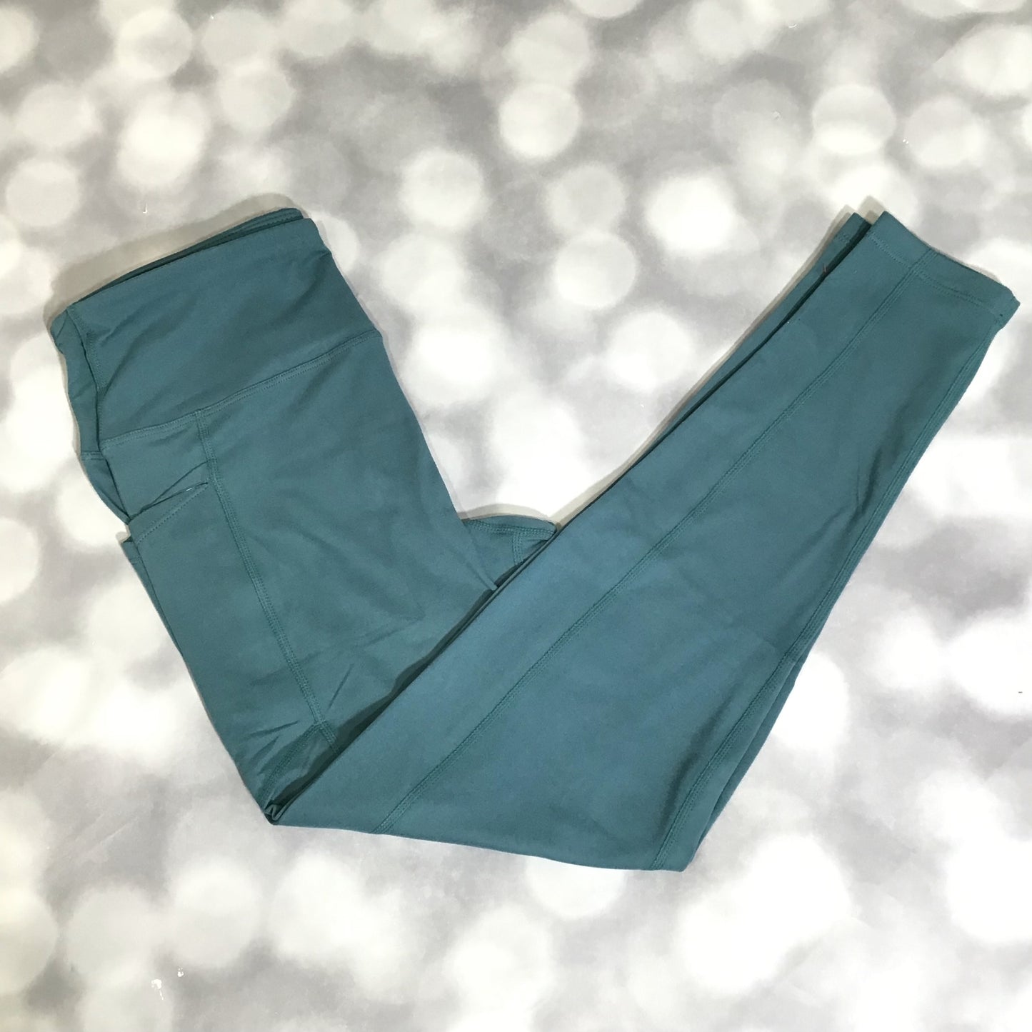 LuLaRoe LuLaRoe Rise Brave Leggings – Solid Deep Teal Evergreen 