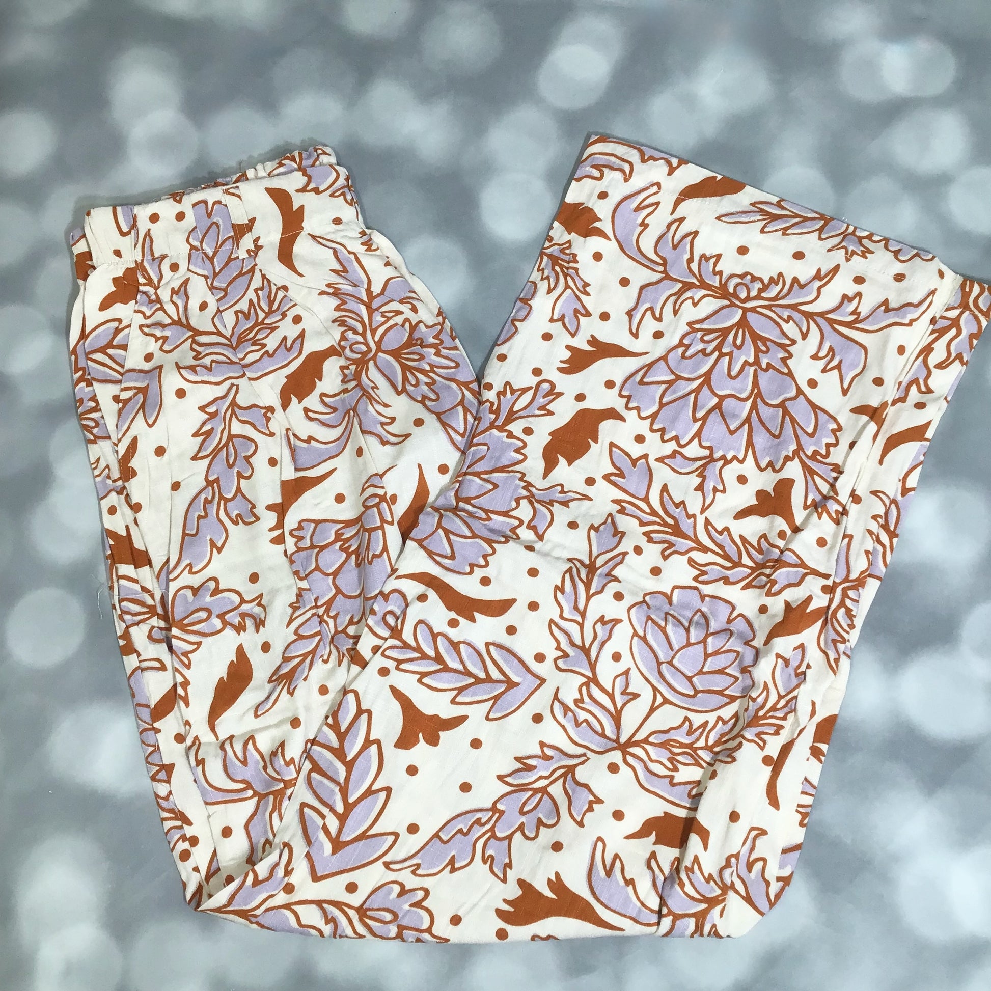 LuLaRoe LuLaRoe Pamela Trouser - Golden Meadow Sketch 