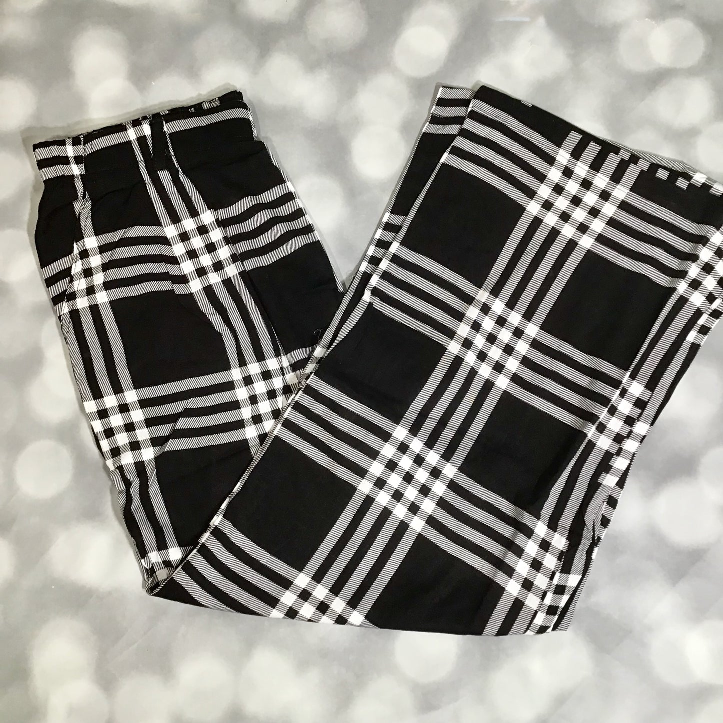 LuLaRoe LuLaRoe Pamela Trouser - Midnight Windowpane Plaid 