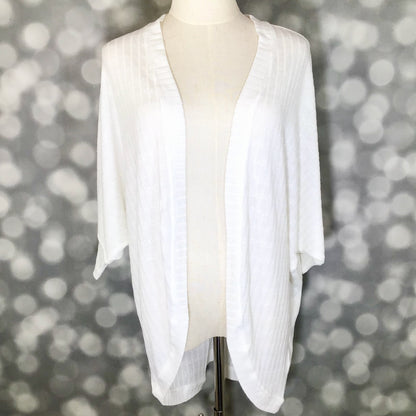 LuLaRoe LuLaRoe Tracy Cocoon Cardigan - Solid White 