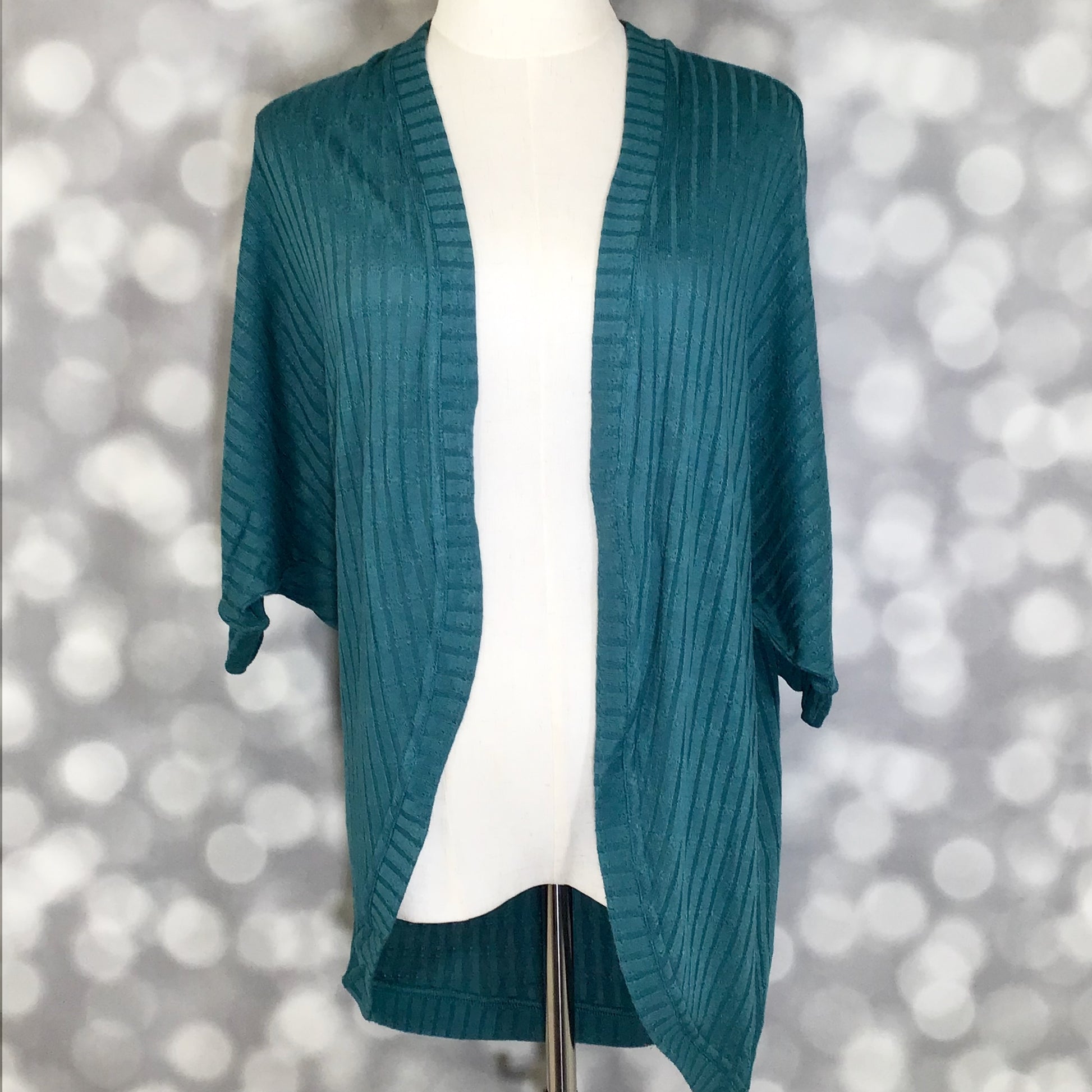 LuLaRoe LuLaRoe Tracy Cocoon Cardigan - Solid Deep Teal 
