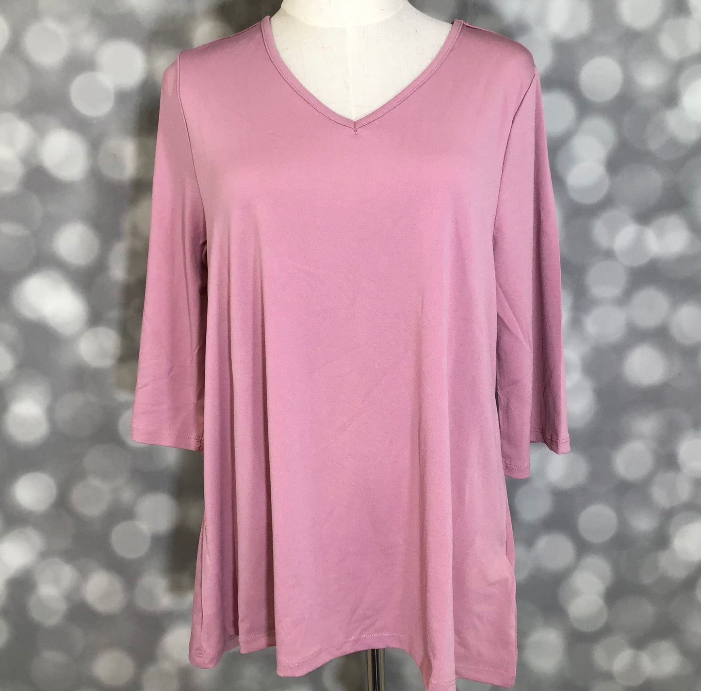 LuLaRoe LuLaRoe Eden Top - Solid Dusty Rose 