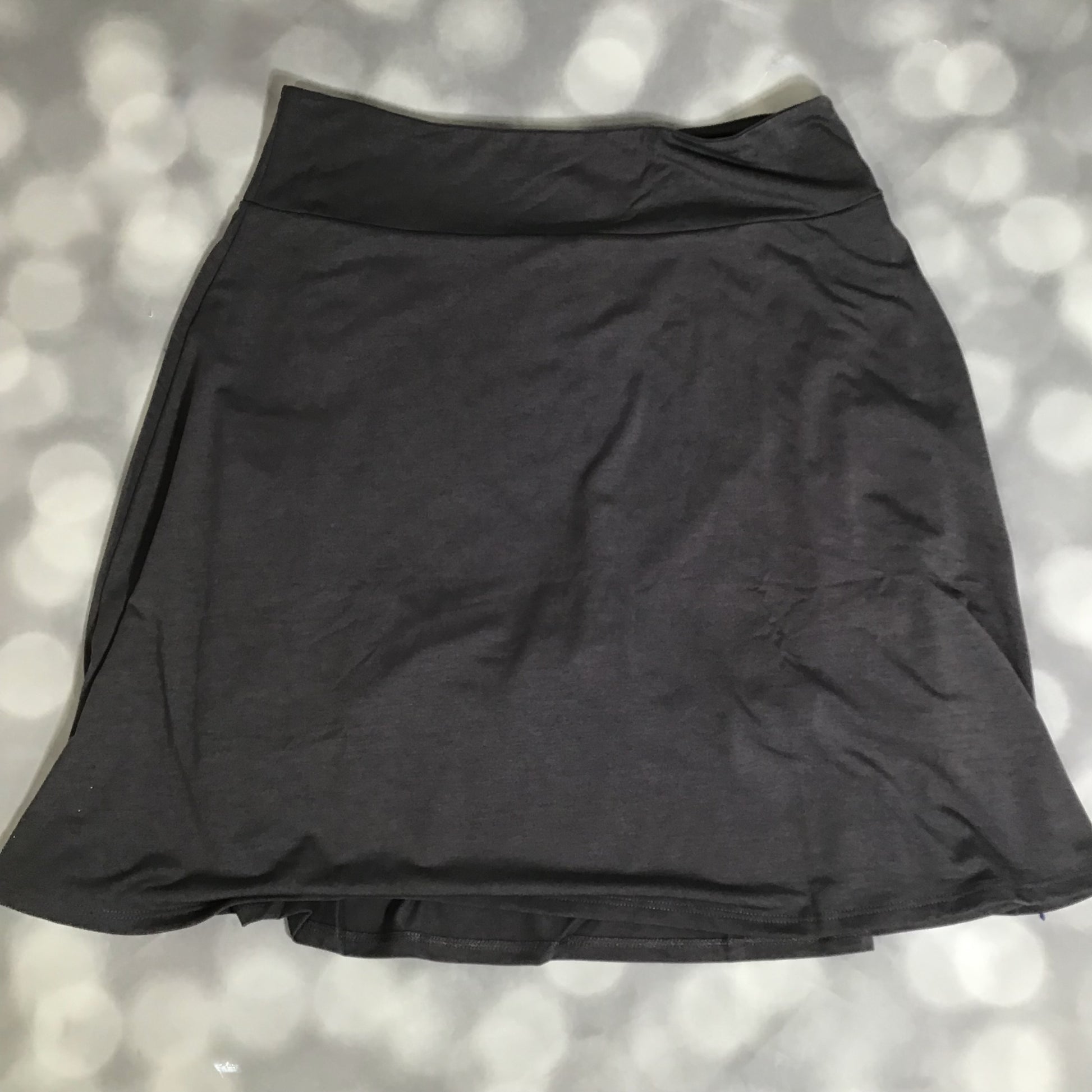 LuLaRoe LuLaRoe Eileen Skort - Solid Charcoal Gray 
