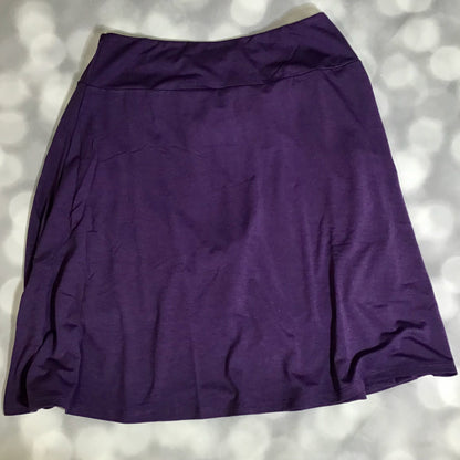 LuLaRoe LuLaRoe Eileen Skort - Solid Deep Plum 
