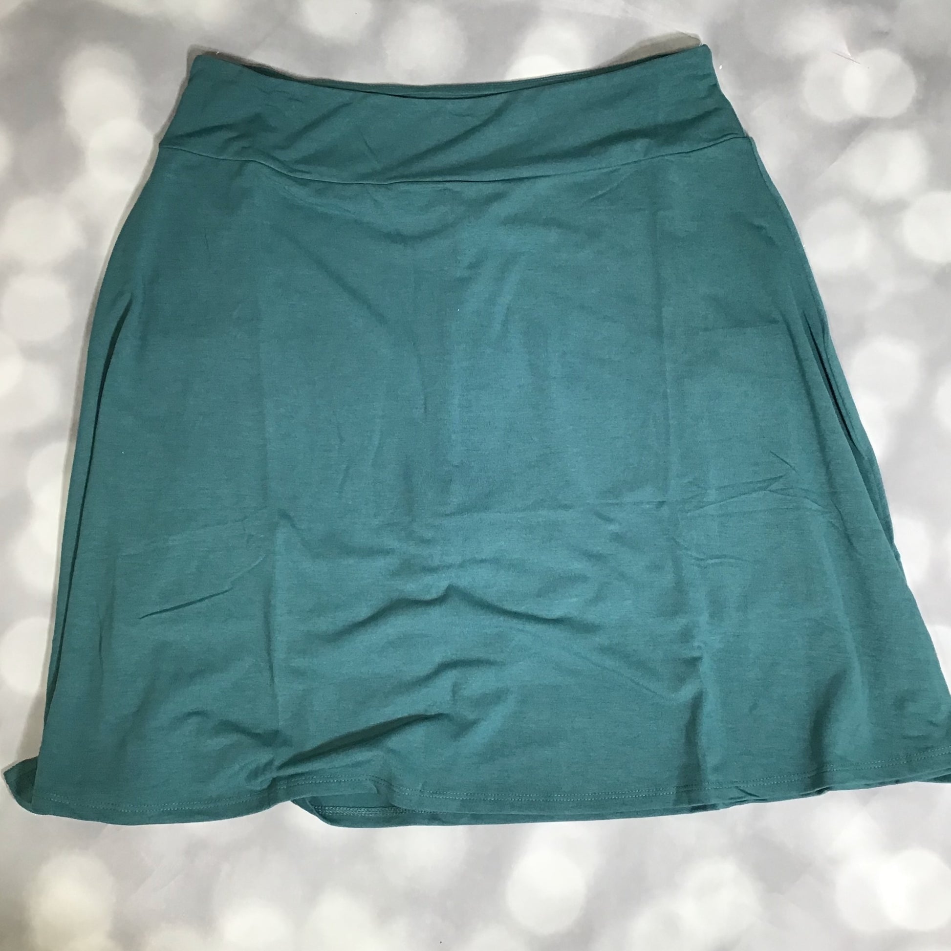 LuLaRoe LuLaRoe Eileen Skort - Solid Deep Teal 