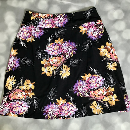 LuLaRoe LuLaRoe Eileen Skort - Midnight Blossom Garden 