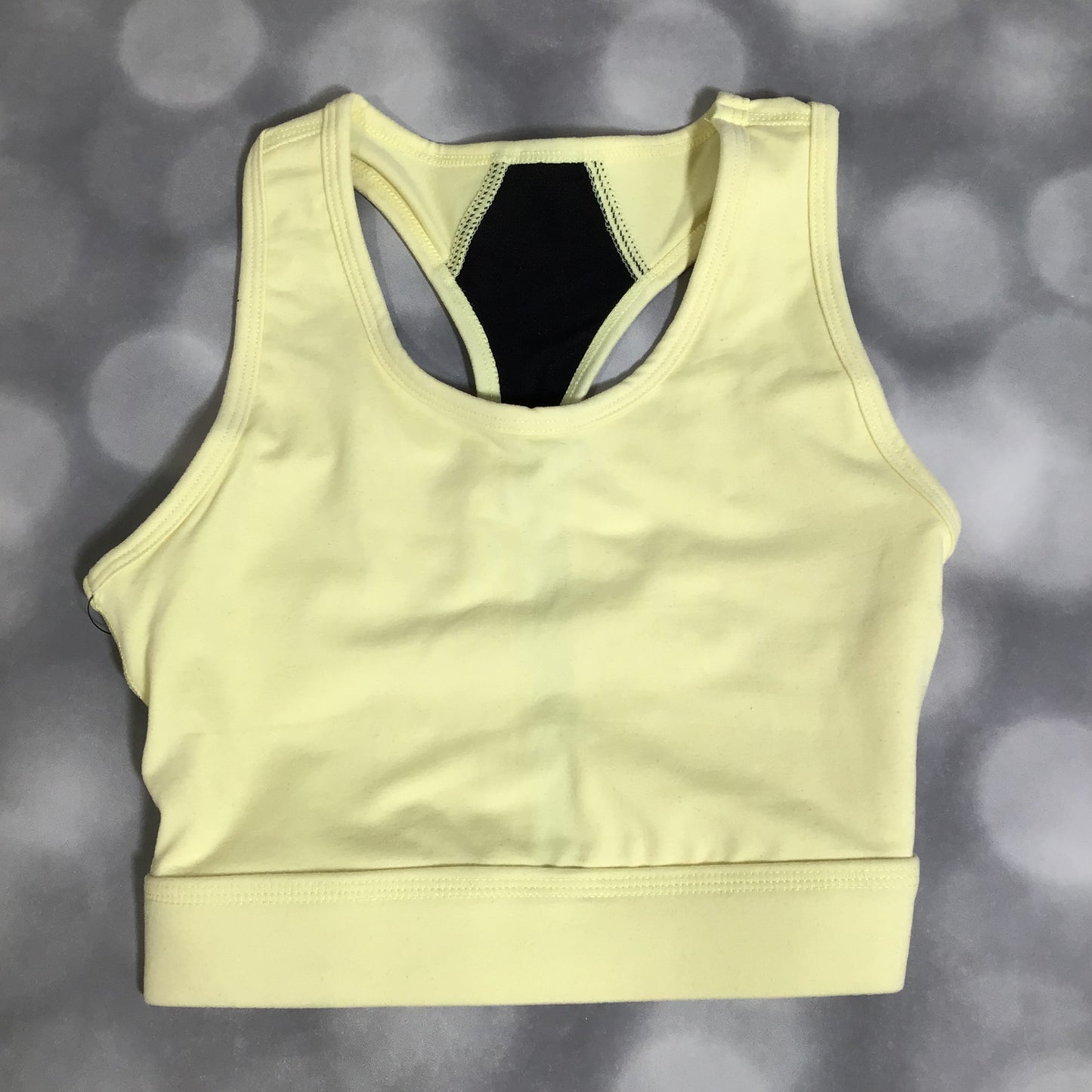 LuLaRoe LuLaRoe RISE Invincible Sports Bra - Solid Butter Yellow 