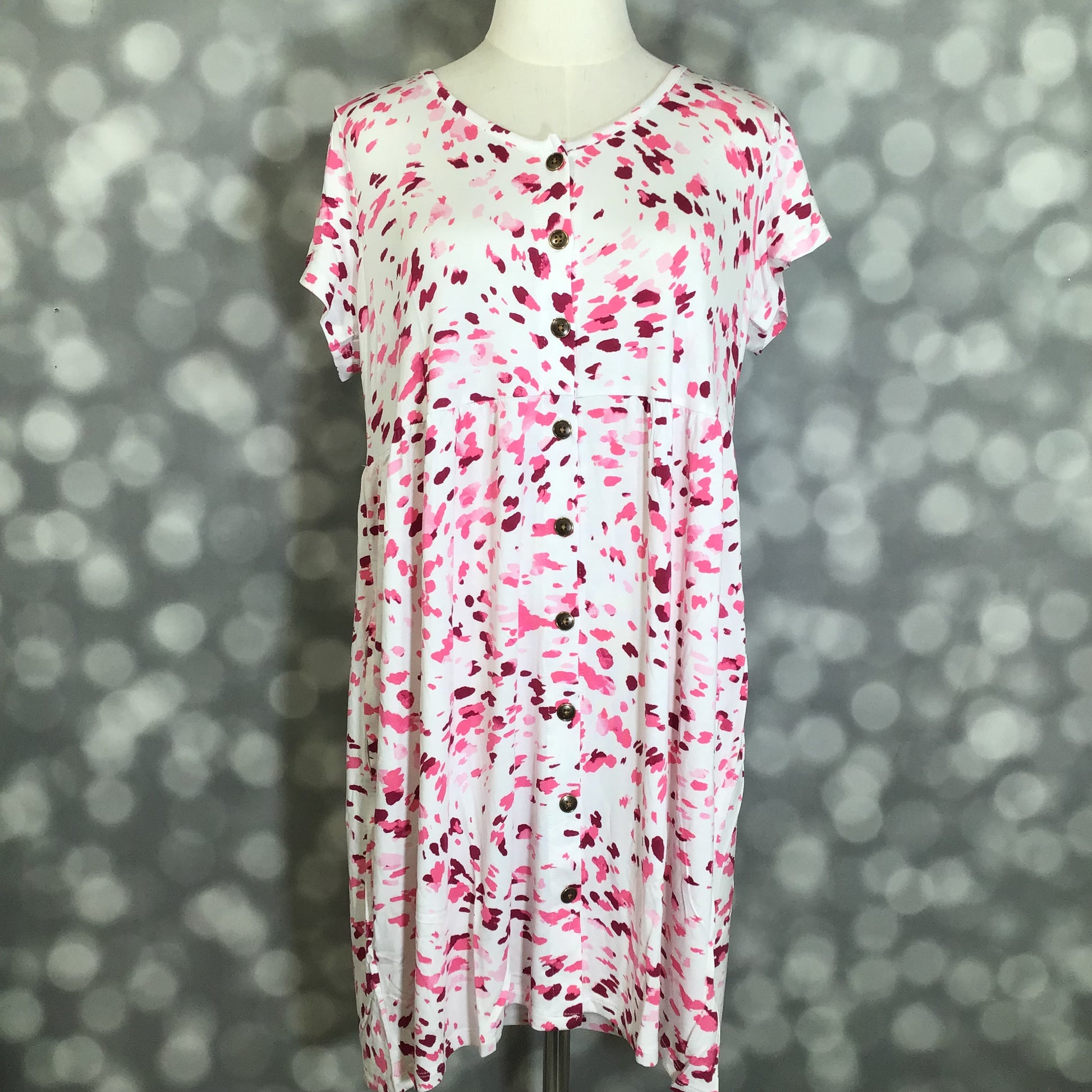 LuLaRoe LuLaRoe Heidi Dress - Petal Brushstroke Drift 