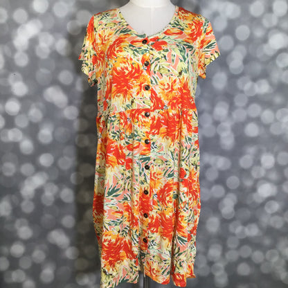 LuLaRoe LuLaRoe Heidi Dress - Sunburst Garden Floral 