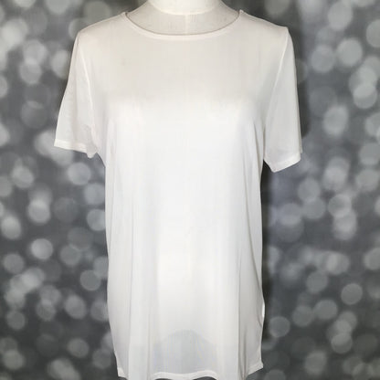 LuLaRoe LuLaRoe Miranda Mesh T - Solid White 