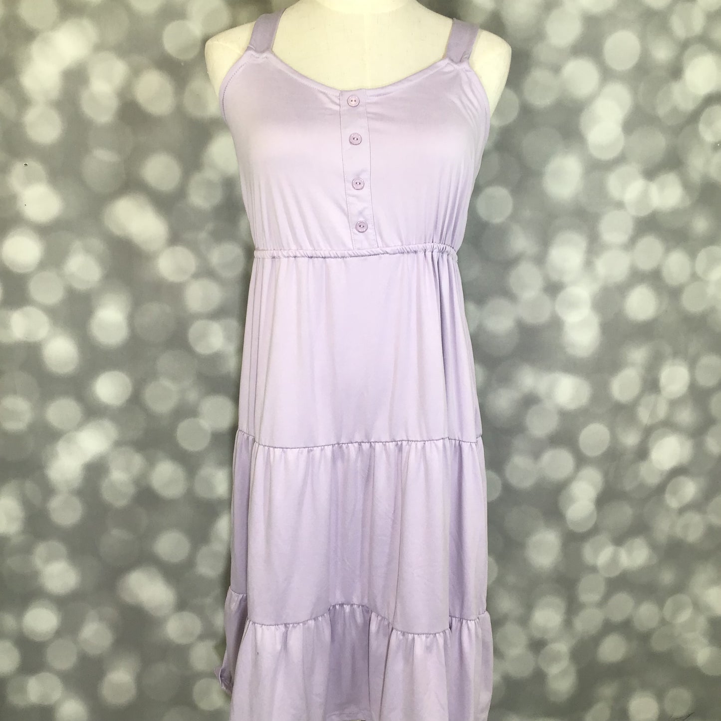 LuLaRoe Amanda Dress – Solid Soft Lavender