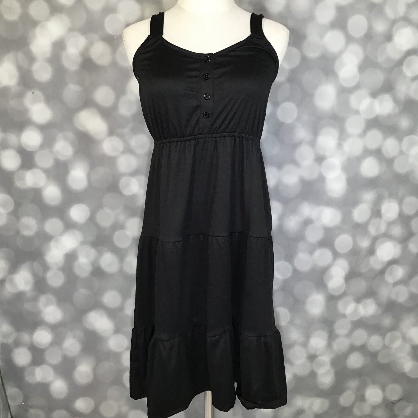 LuLaRoe Amanda Dress – Solid Black