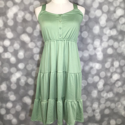LuLaRoe Amanda Dress – Solid Soft Sage
