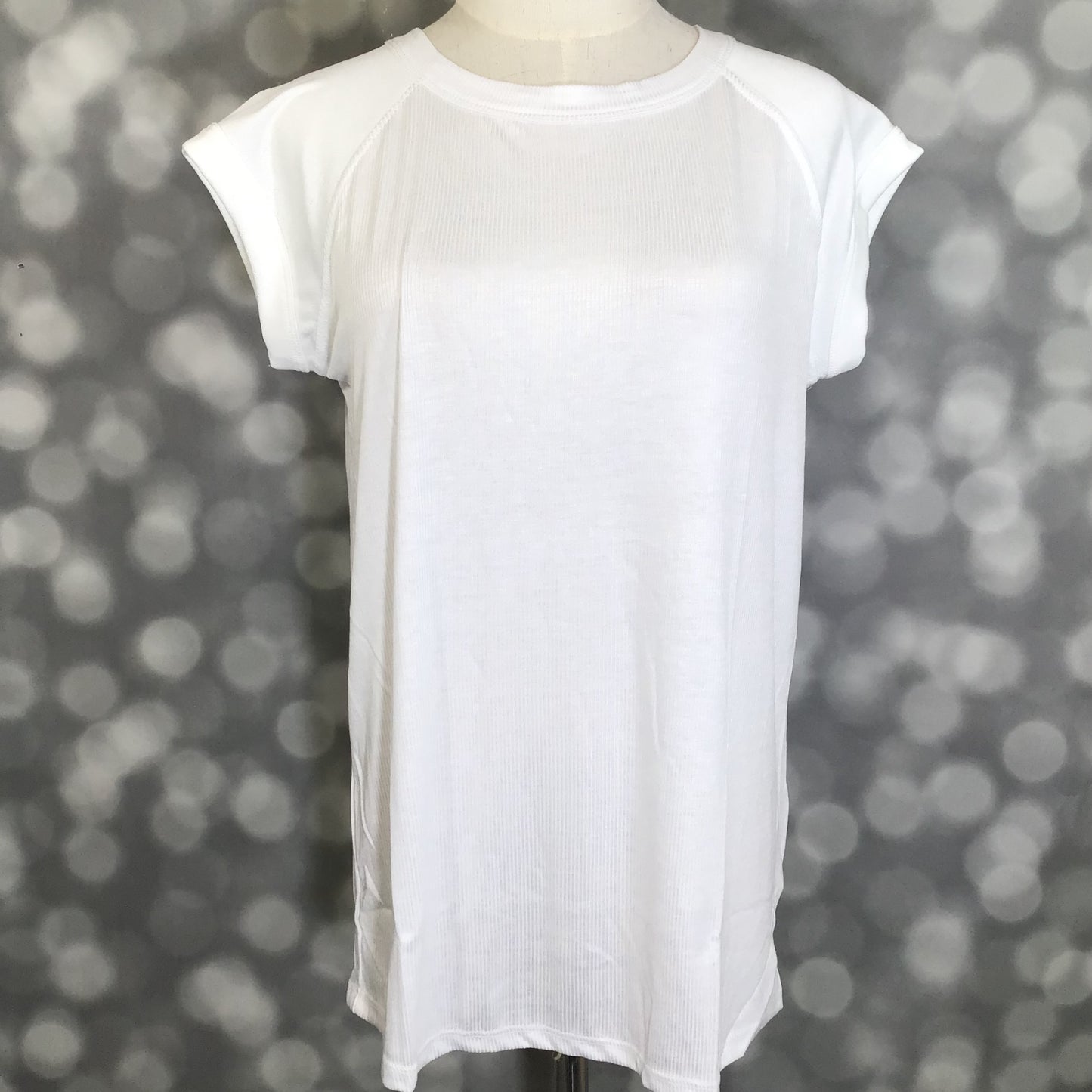 LuLaRoe Ashley Raglan T - Soft White