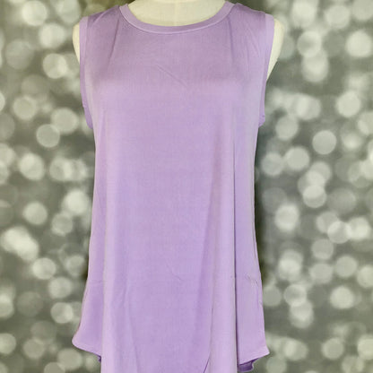 LuLaRoe Cocoa Sleeveless Top - Solid Soft Lavender