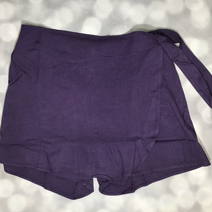 LuLaRoe Rose Wrap Skort - Solid Royal Plum