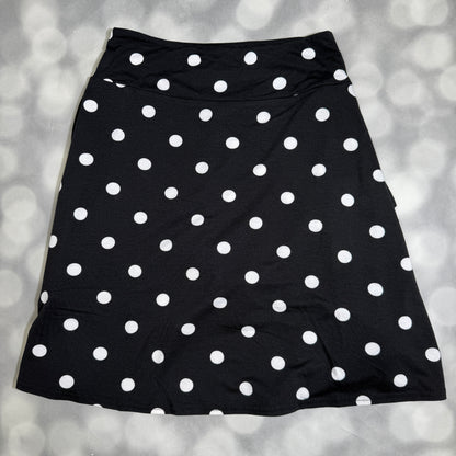 LuLaRoe Eileen Skort - Black & White Polka Dot