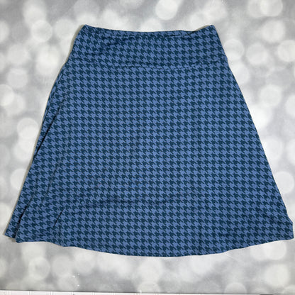 LuLaRoe Eileen Skort - Slate Blue Micro Houndstooth