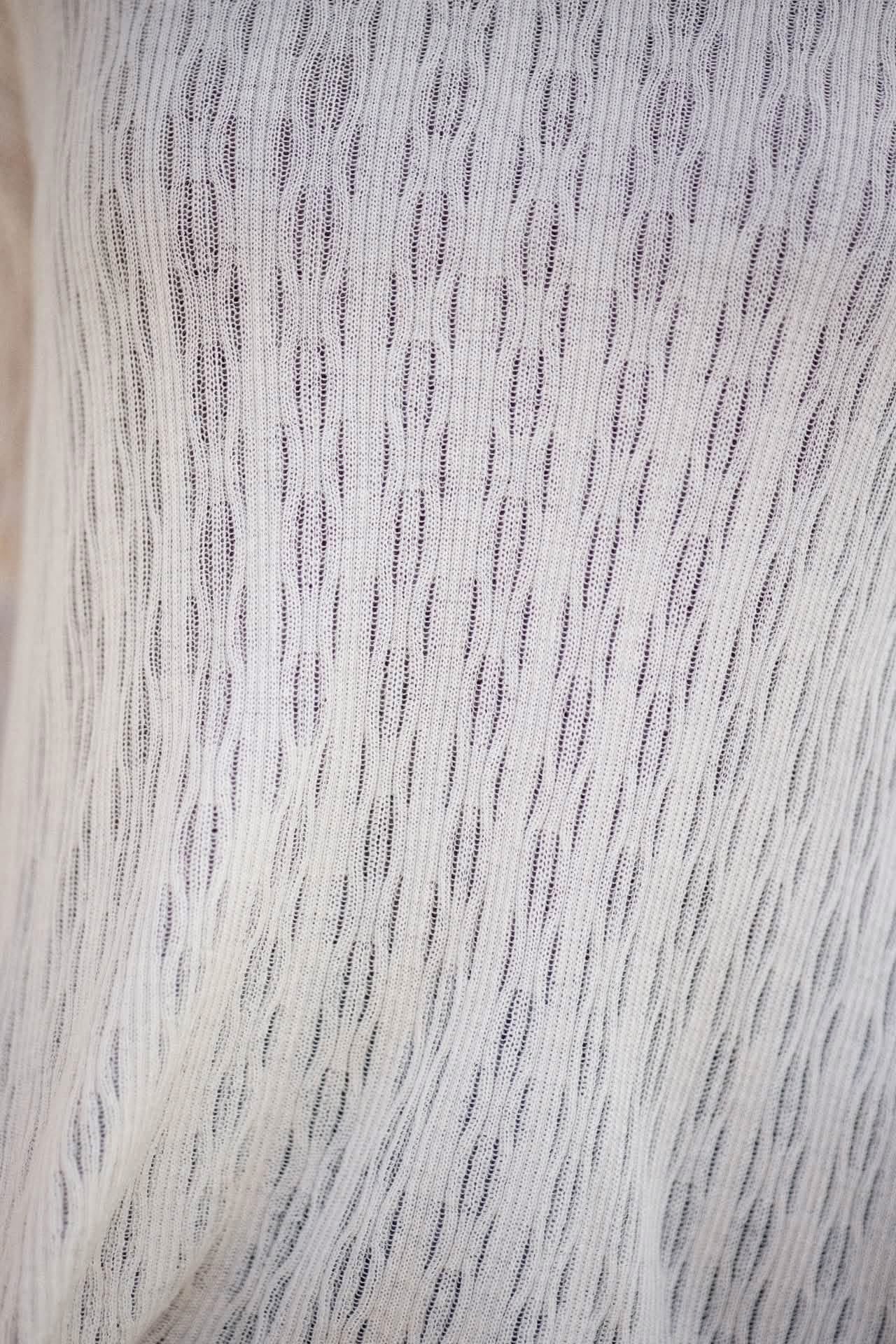 LuLaRoe Maggie Textured Knit Top - Solid Soft Ivory