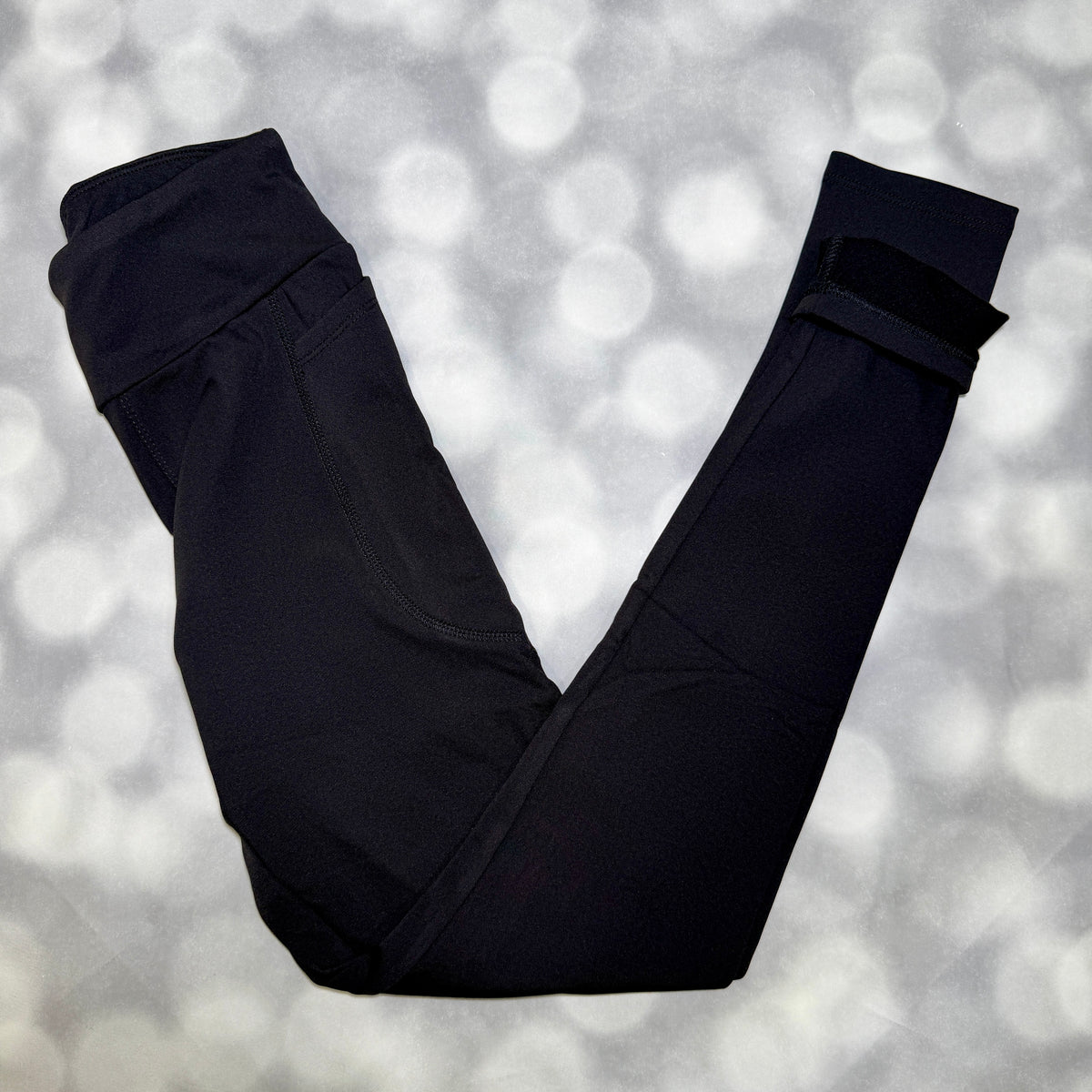 LuLaRoe LuLaRoe WarmTech Fleece-Lined Leggings - Solid Black 