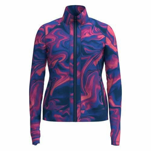 LuLaRoe LuLaRoe RISE Bold Yoga Jacket – Electric Tidal Marble 