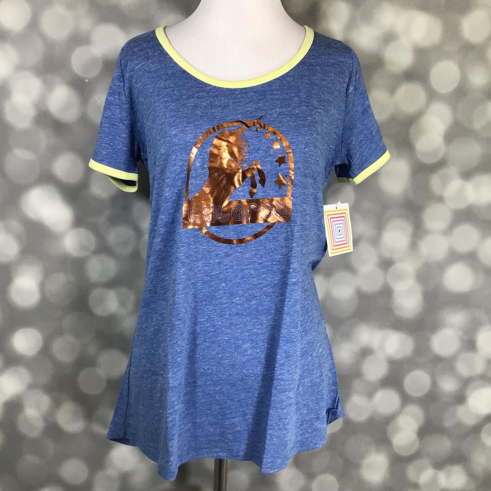 LuLaRoe LuLaRoe Classic T - Copper Cosmic Unicorn 