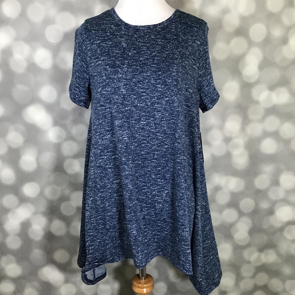 Melissa - Navy Heathered Breeze
