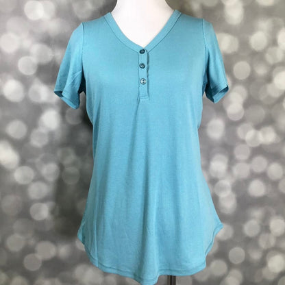 LuLaRoe Bailey - Solid Aqua Blue 