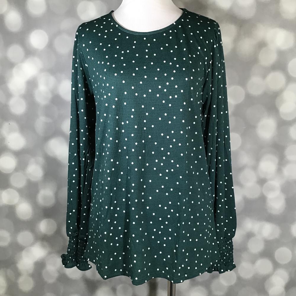 Josey - Green White Dot