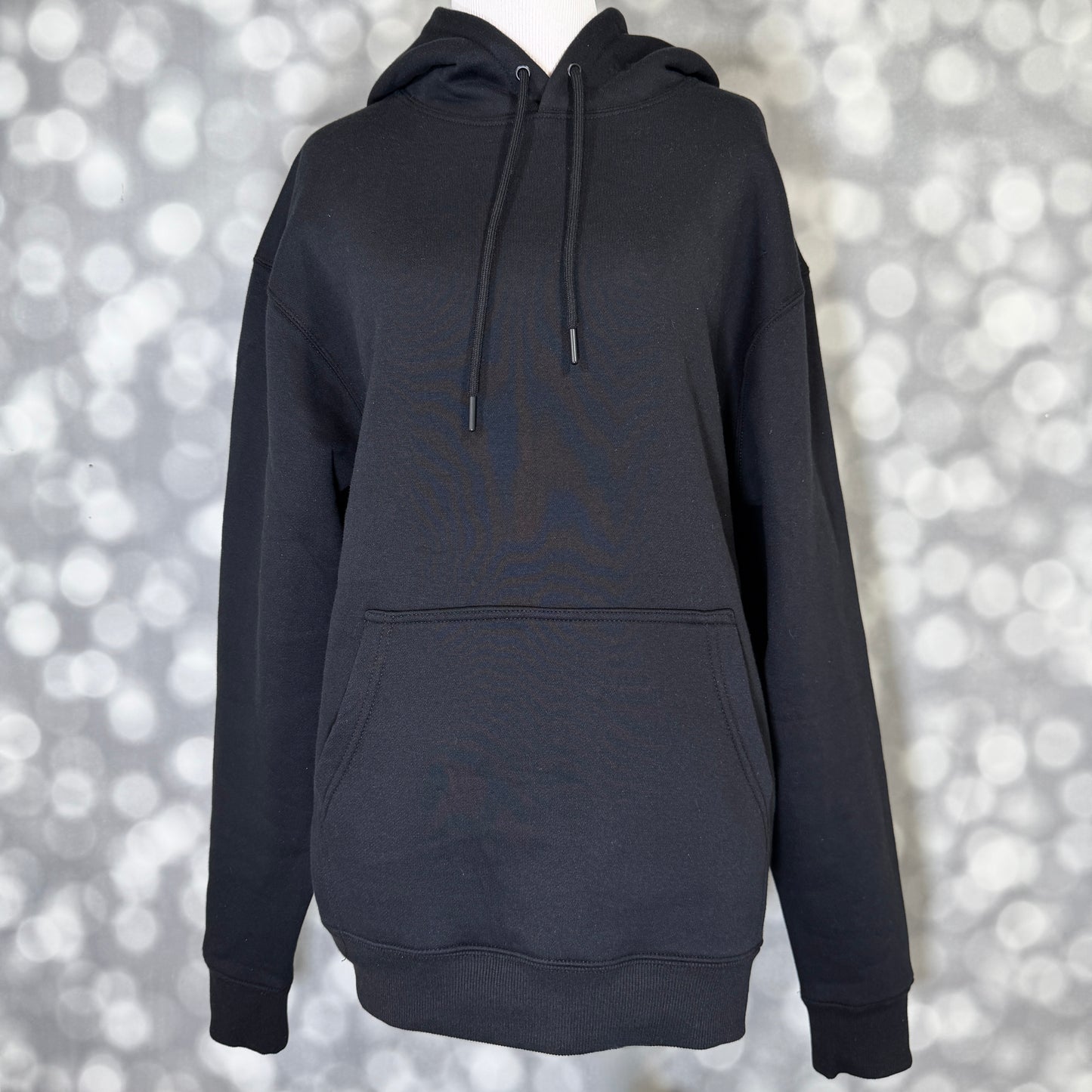 LuLaRoe Happy Hoodie - Solid Black