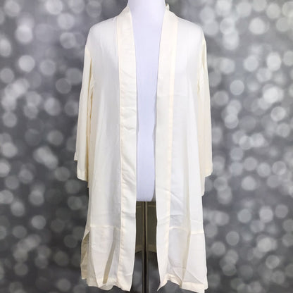 LuLaRoe Aurora bell sleeve kimono in soft ivory