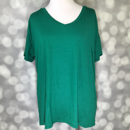 Lisa - Solid Hunter Green-A