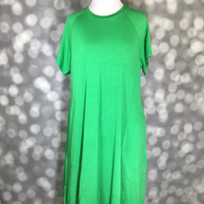 LuLaRoe Celia Dress - Solid Green