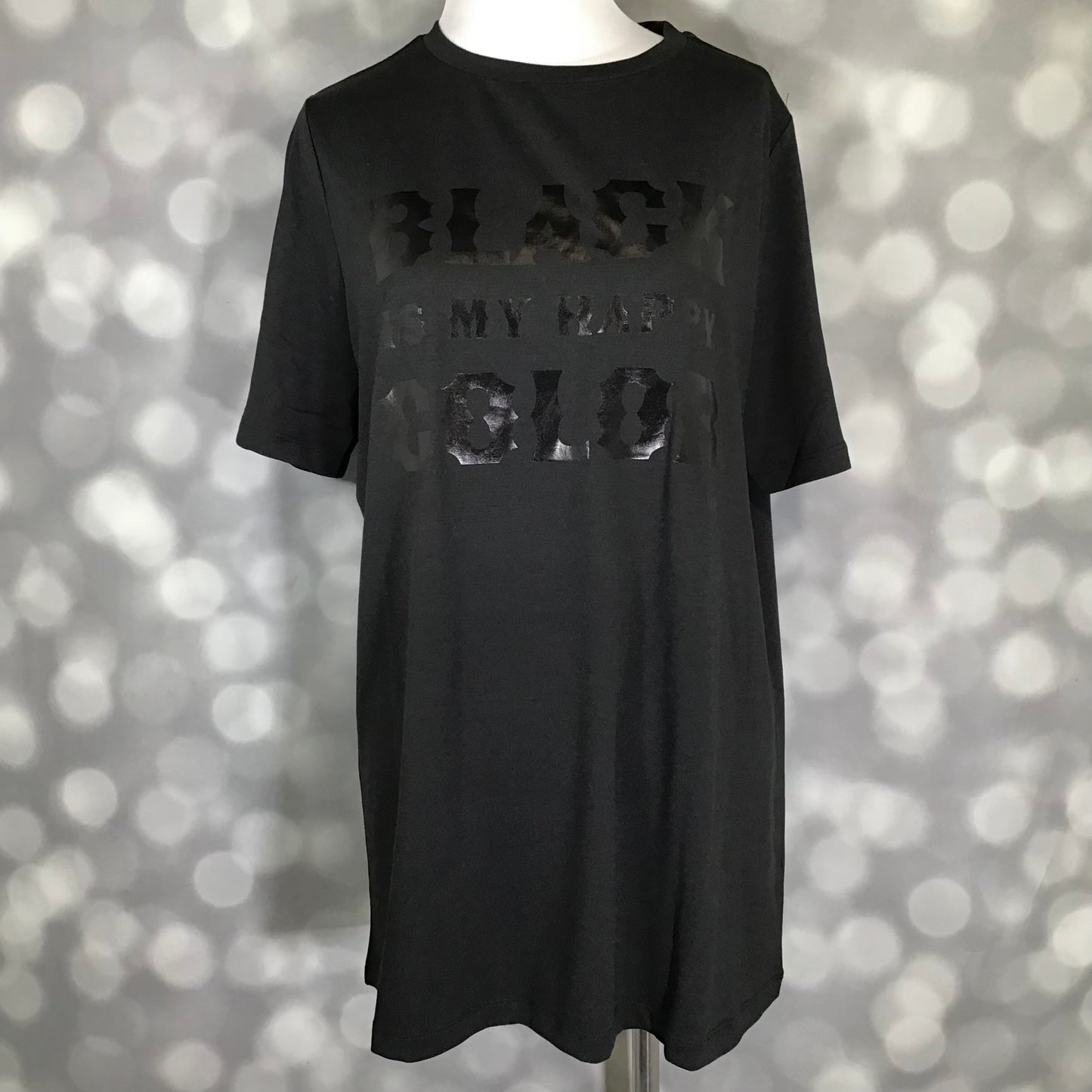 LuLaRoe Halloween 2025 - Rivkah Top - Black Is My Happy Color