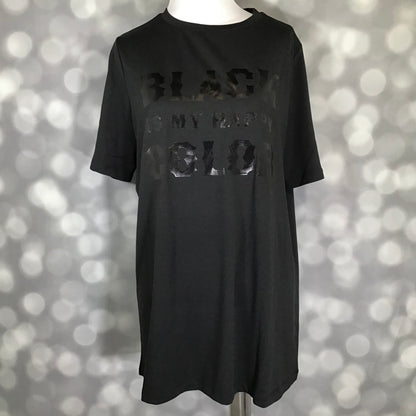 LuLaRoe Halloween 2025 - Rivkah Top - Black Is My Happy Color