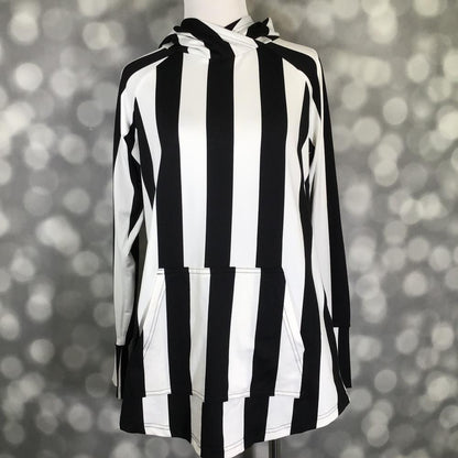 LuLaRoe Halloween 2025 - Amber Hoodie - Bewitching Stripes