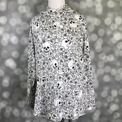 LuLaRoe Halloween 2025 - Amber Hoodie - Ghostly Garden