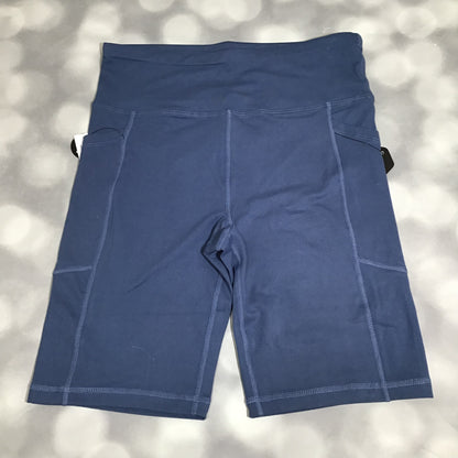 LuLaRoe Rise Driven Shorts - Solid Sapphire Blue