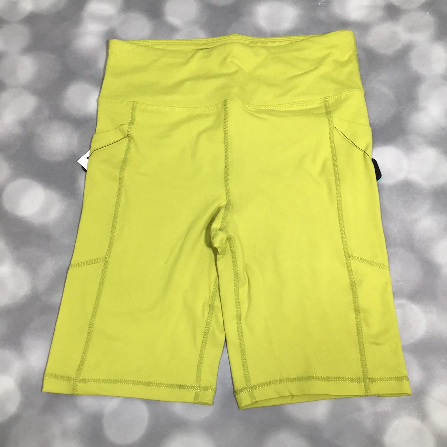 LuLaRoe Rise Driven Shorts - Solid Lime Burst