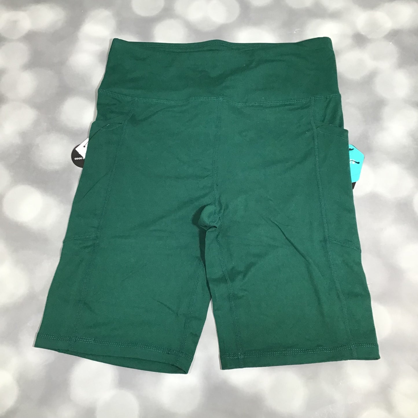 LuLaRoe Rise Driven Shorts - Solid Forest Green