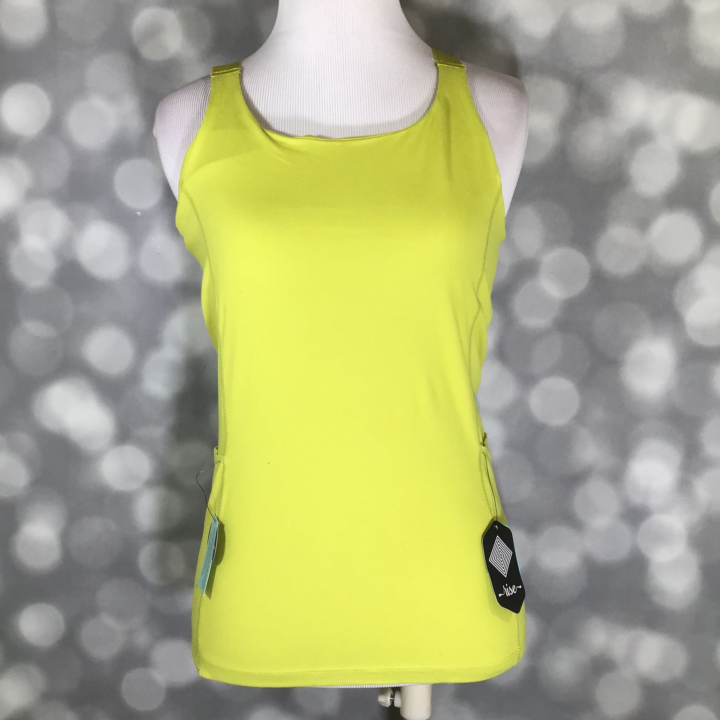 LuLaRoe LuLaRoe Rise Dynamic Tank - Solid Lime Burst 