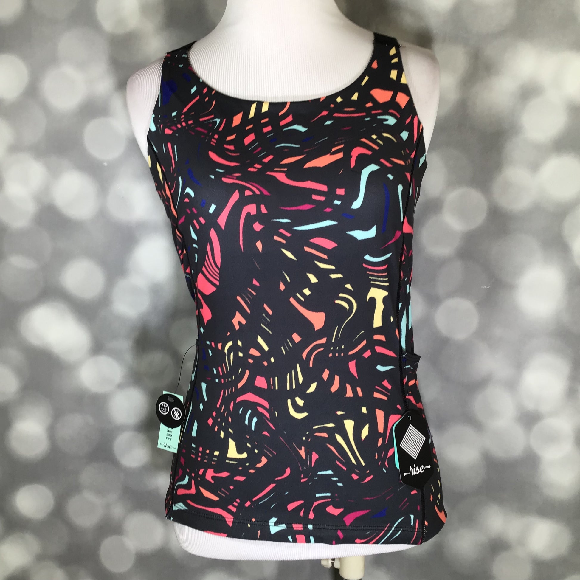 LuLaRoe LuLaRoe Rise Dynamic Tank - Midnight Mirage 