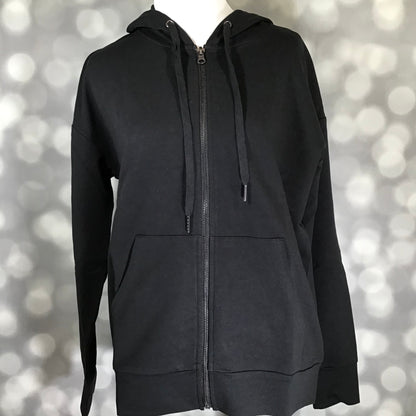 LuLaRoe Essential Zip Hoodie - Solid Black