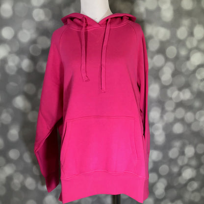 LuLaRoe Lexi Sweatshirt - Solid Hot Pink